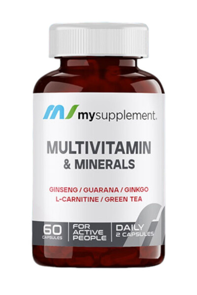 Multivitamin Minerals 60 Capsules Vitamin & Mineral - 1