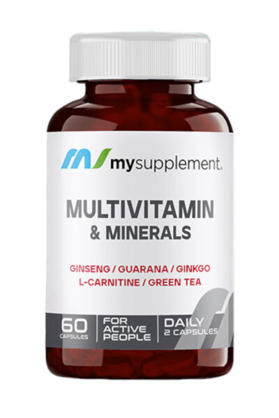 Multivitamin Minerals 60 Capsules Vitamin & Mineral - 2