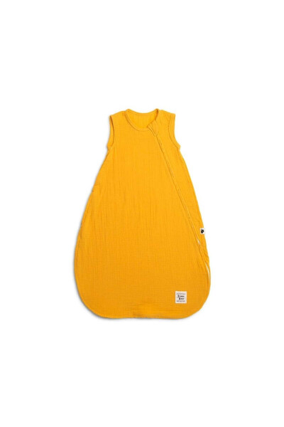 Muslin Sleepsuit - Sleeveless - Marigold - Mustard - 70 Cm - 1