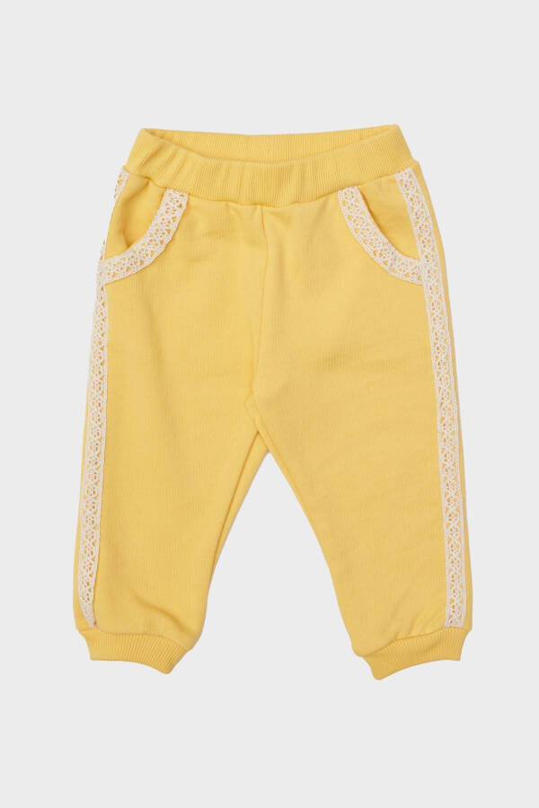 Mustard Jogger Pants for Baby Girls 23FW1BG2238 - 1