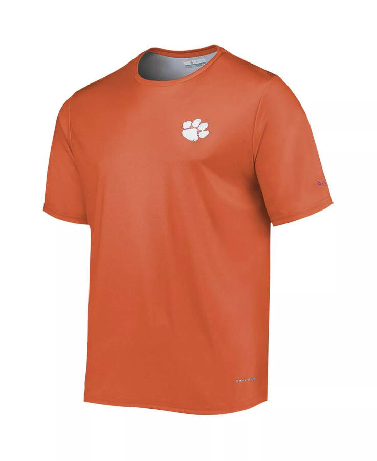 Мужская оранжевая футболка Clemson Tigers Terminal Tackle Omni-Shade Orange - 3