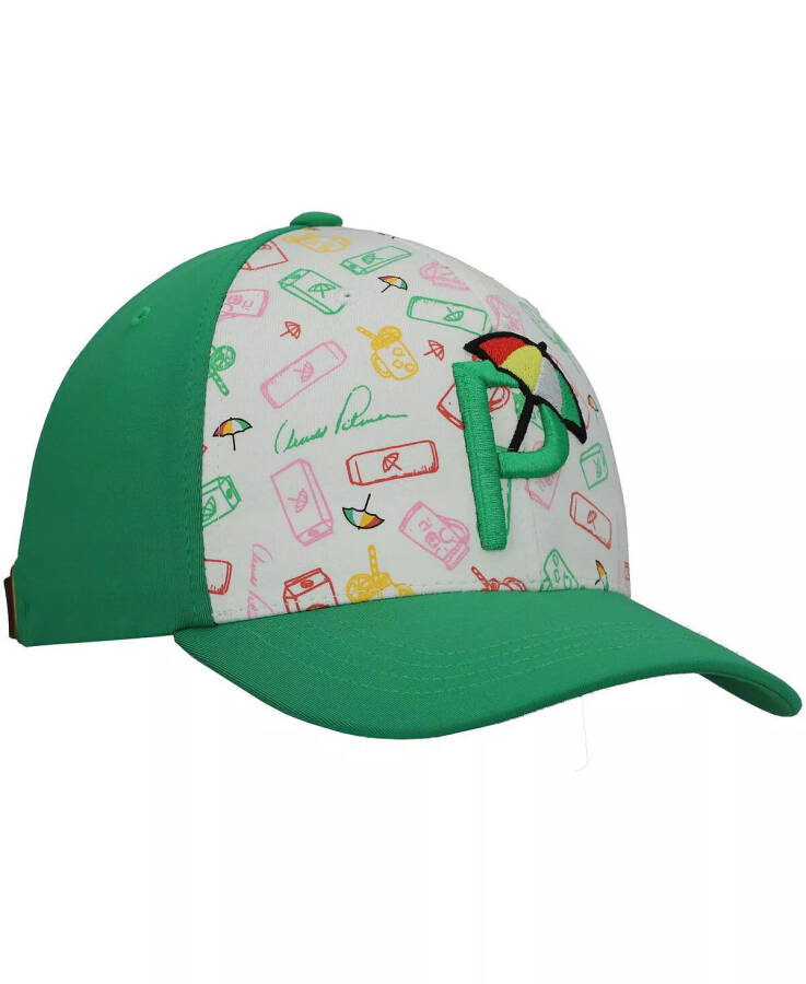 Мужская зеленая кепка с козырьком Arnold Palmer Invitational Snapback Green - 4