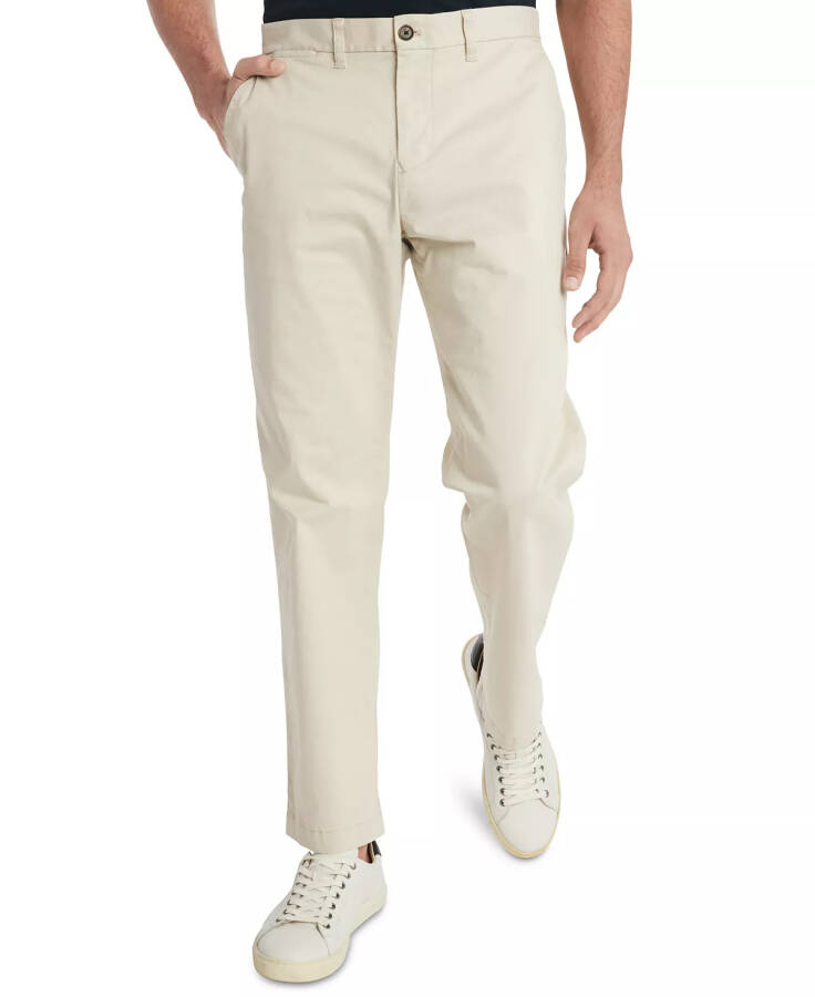 Мужские брюки чино TH Flex Stretch Regular-Fit Sand Khaki - 1