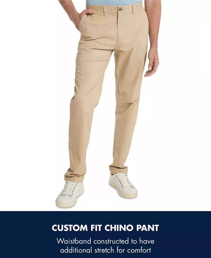 Мужские брюки чино TH Flex Stretch Regular-Fit Sand Khaki - 11