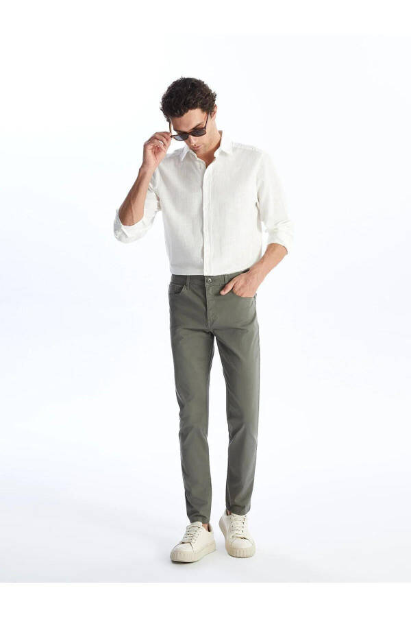 Мужские брюки чинос LCWAIKIKI Classic Slim Fit - 1