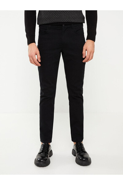 Мужские брюки LCWAIKIKI Классические Slim Fit с броней - 3