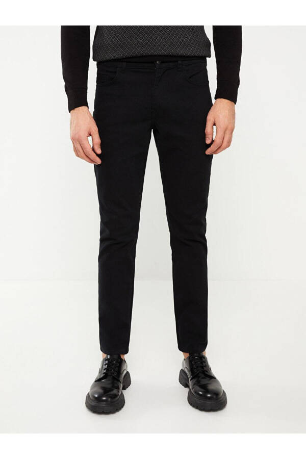 Мужские брюки LCWAIKIKI Классические Slim Fit с броней - 3