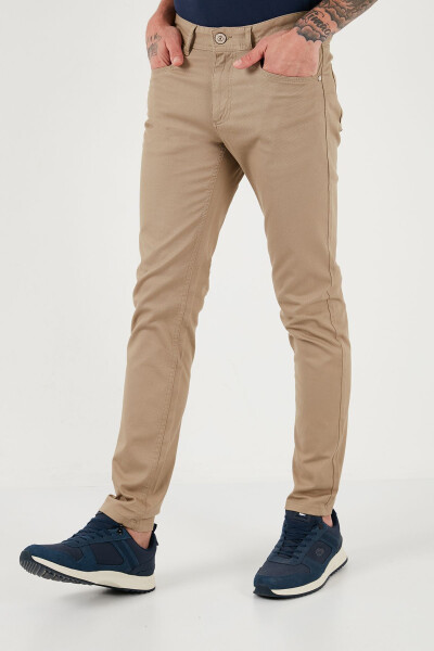 Мужские брюки U.S. Polo из хлопка Slim Fit Chino PANTS G081SZ0781873679 - 4