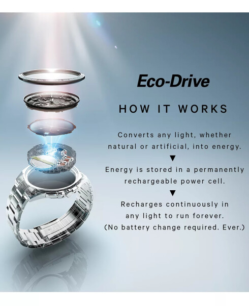 Мужские часы с хронографом Eco-Drive на коричневом кожаном ремешке 42 мм CA0621-05L коричневый - 11