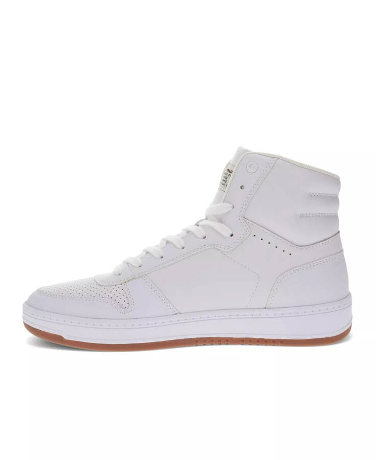 Мужские кроссовки Drive Hi High Top белые, с резиновой подошвой - 6