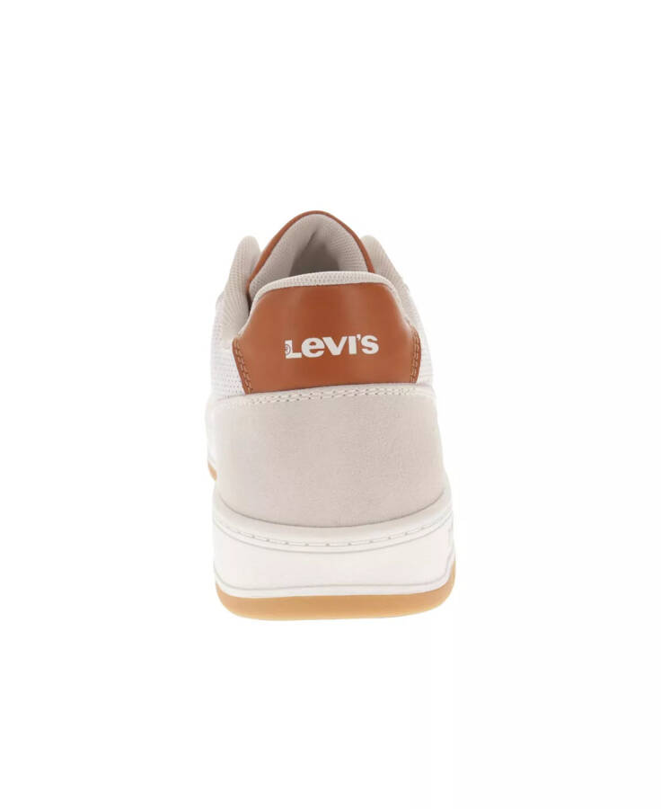 Мужские кроссовки Drive Low Top 2 из искусственной кожи на шнуровке, белый, цемент, коричневый - 3