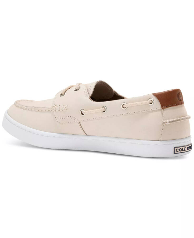 Мужские лодочные туфли Nantucket Whitecap Grey Nubuck / Optic White - 4