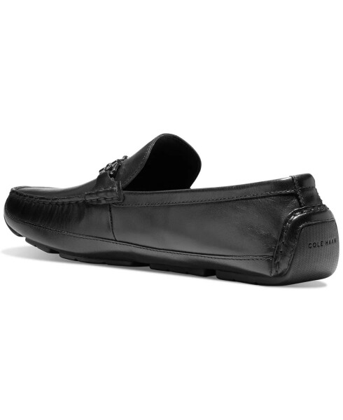 Мужские лоферы Wyatt Bit Driving Loafer Black - 2