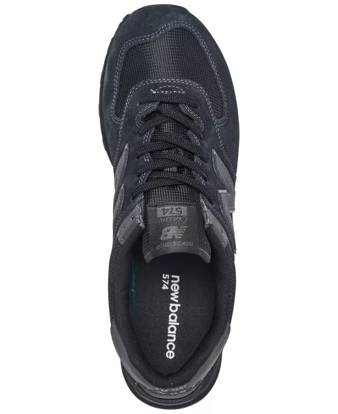 Мужские повседневные кроссовки 574 от Finish Line Triple Black - 4