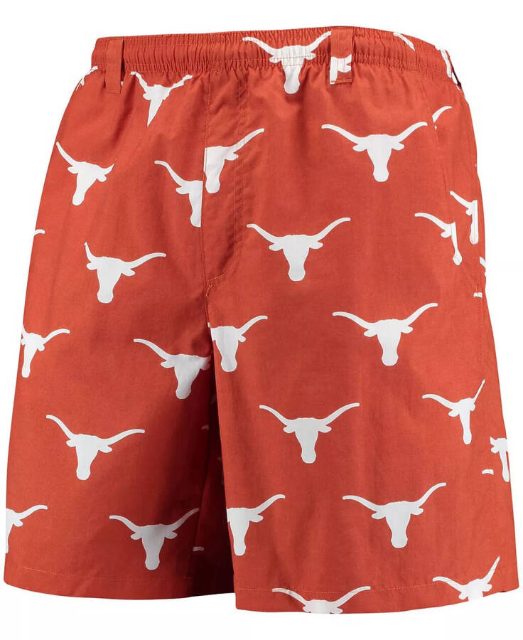 Мужские шорты Texas Orange Texas Longhorns Backcast II Omni-Shade Hybrid Shorts Texas Orange - 3