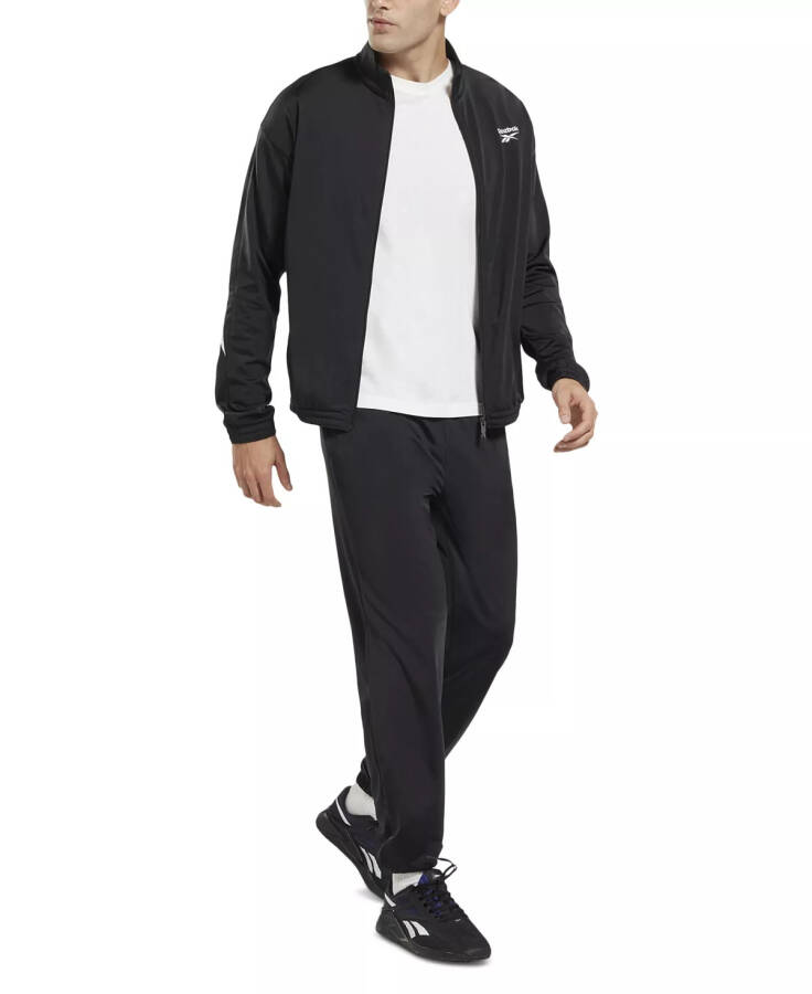 Мужские спортивные штаны с завязками Identity Vector Regular Fit Black/White - 10