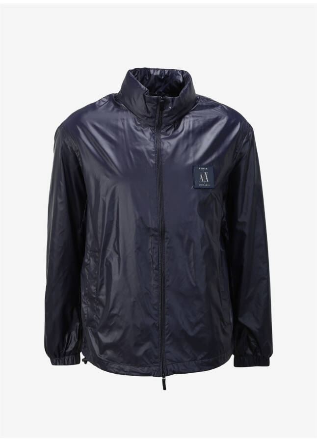 Мужской пиджак Armani Exchange Regular темно-синего цвета 8NZBP9 1583 DEEP NAVY - 3