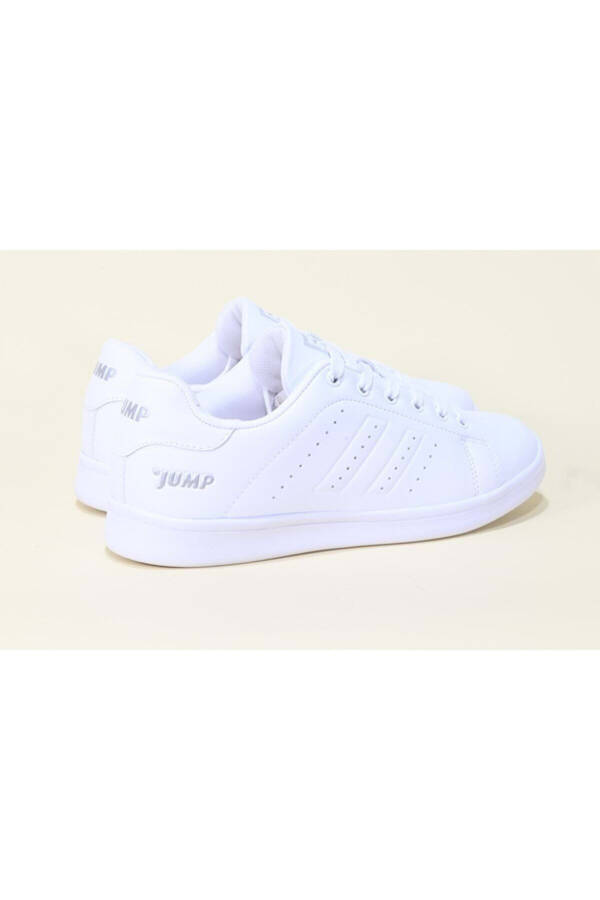 N 15306 Beyaz Unisex Ortopedik Sneaker Günlük Yürüyüş Spor Ayakkabısı - 4