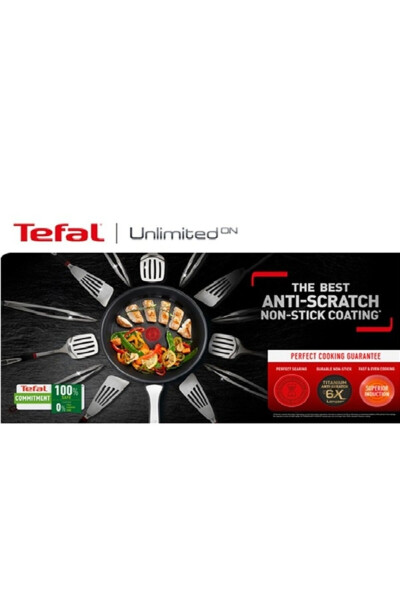 Набор из 3 сковородок Tefal Unlimitedone с индукционным дном 20 24 28 см - 4