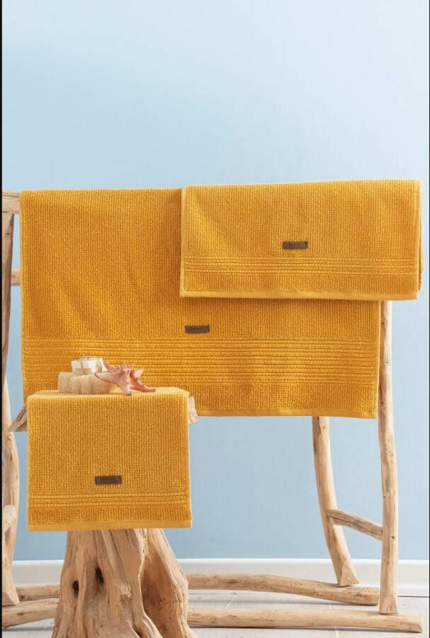 Набор полотенец Cotton Box Wellness Sunset Yellow - 2