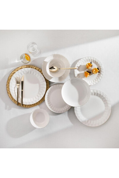 Nancy Dinner Set 24 Pieces - Gold - 1