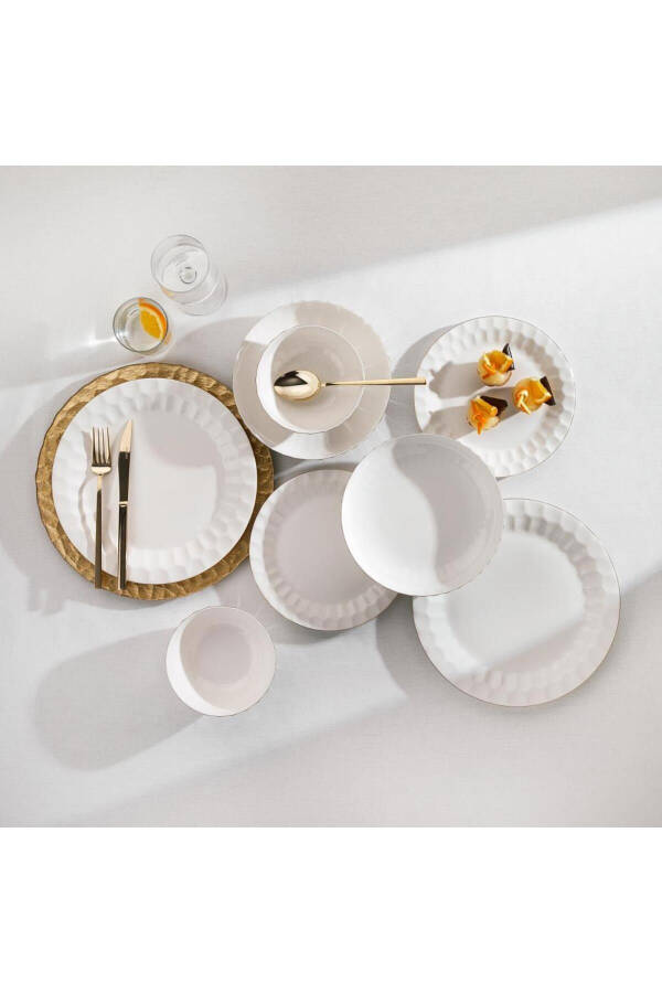 Nancy Dinner Set 24 Pieces - Gold - 1