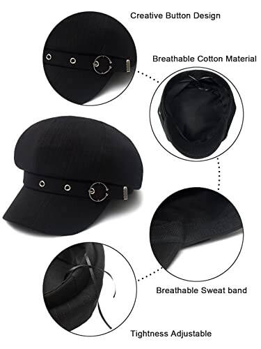 Nanwansu Women Beret Newsboy Hats Classic Autumn Spring Winter Cap - 9