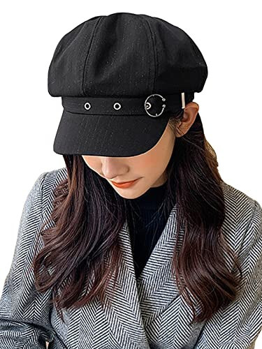 Nanwansu Women Beret Newsboy Hats Classic Autumn Spring Winter Cap - 10