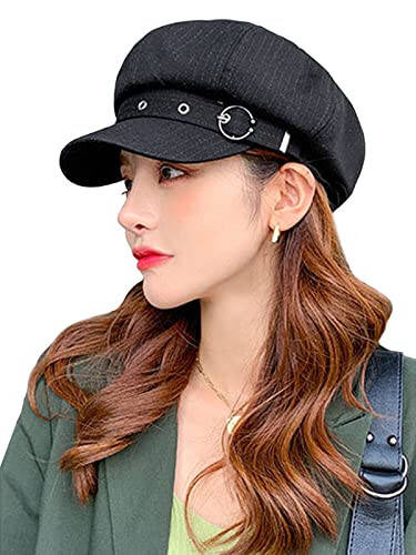 Nanwansu Women Beret Newsboy Hats Classic Autumn Spring Winter Cap - 12