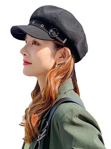 Nanwansu Women Beret Newsboy Hats Classic Autumn Spring Winter Cap - 13