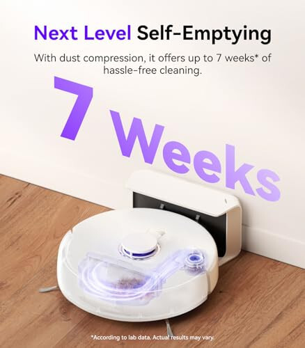 NARWAL Freo X Plus Robot Vacuum and Mop, 7-Week Dust Storage, Zero Tangles, 7800Pa Suction, Mopping, Tri-Laser Obstacle Avoidance, LiDAR Navigation, Multi-Floor Mapping, Works with Alexa, App Control - 2