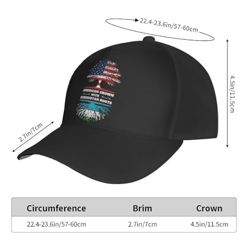 National Flag Baseball Cap for Men and Women Casual Trucker Cap Classic Sports Golf Snapback Hat Fashion Novelty - 4