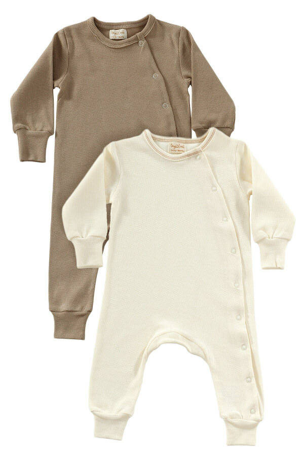 Native Unisex 2 Piece Organic Cotton Baby and Kids Romper 2 Pack - 1