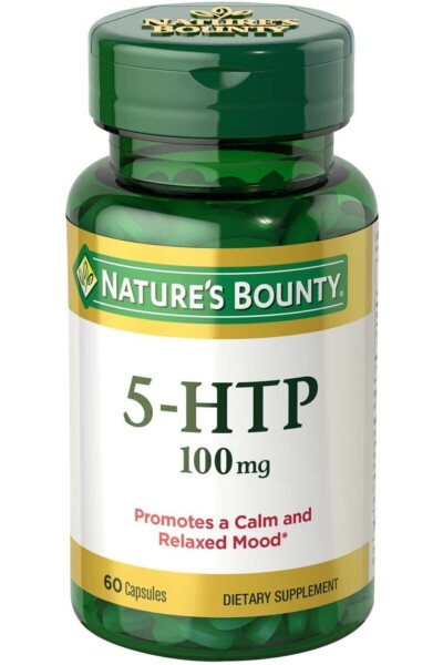 Nature's Bounty 5-HTP 100 Mg 30 Capsules - 1