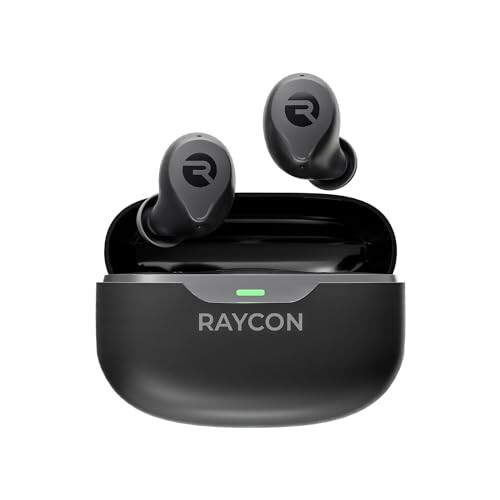 Наушники Raycon Everyday (выпуск 2024 года) - Bluetooth-наушники True Wireless с 32 часами воспроизведения, технологией Multipoint, максимальным комфортом и активным шумоподавлением (черный карбон) - 6