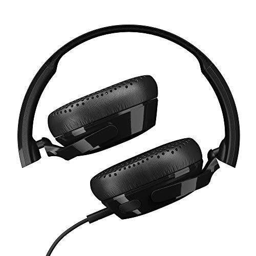 Наушники Skullcandy Riff On-Ear проводные, с микрофоном, совместимы с Bluetooth-устройствами и компьютерами - черный - 2