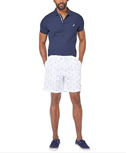 Nautica Men's Standard Quick Dry All Over Classic Anchor Print Swim Trunk - 2