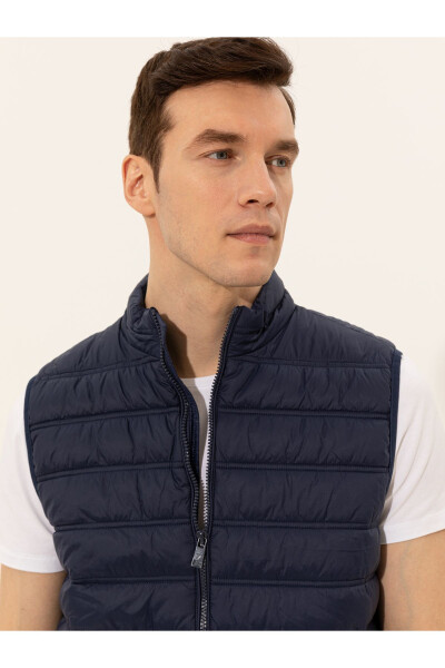 Navy Blue Vest (50248677-VR033) - 2