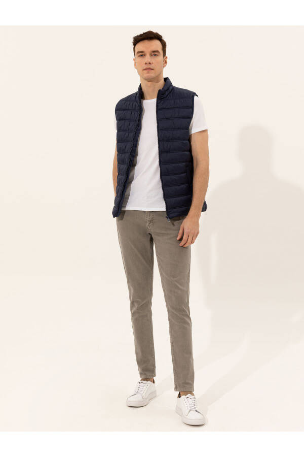 Navy Blue Vest (50248677-VR033) - 4