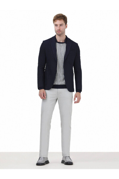 Navy Modern Fit Jacket - 1