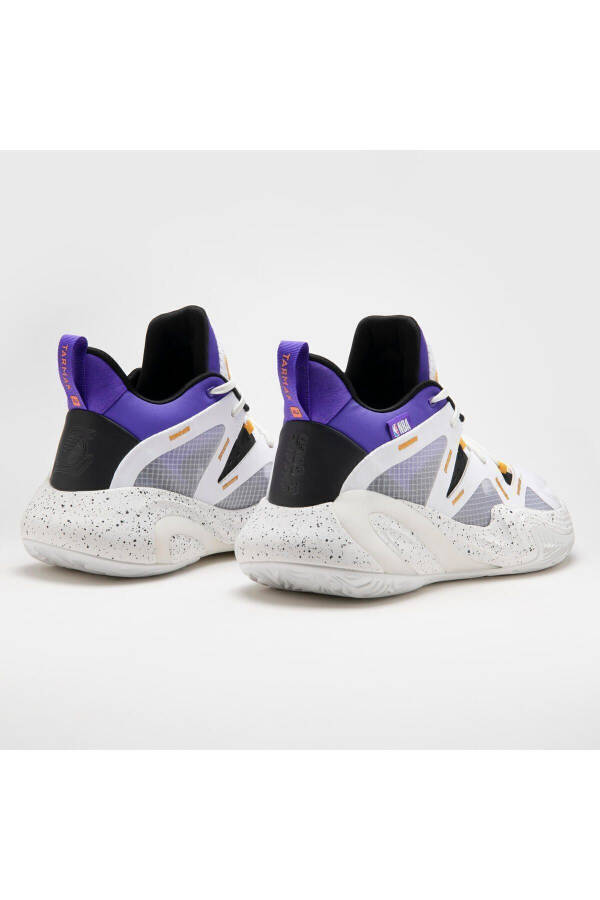 NBA Los Angeles Lakers Adult Basketball Shoe - White - 900 Mid-3 - 29