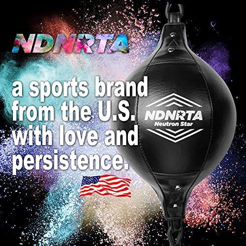 NDNRTA Double End Bag, (Classic Style Upgraded),Improve Reaction Speed, Boxing Equipment, Durable, Double End Punching Bags, Home Gym, Floor to Ceiling, for Boxing (Shipped from The U.S) - 8