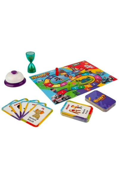 Nebuu Junior Kartlı Kelime Anlatma Zeka Geliştirici Çocuk Yetişkin Oyun Seti 1 Paket - 4