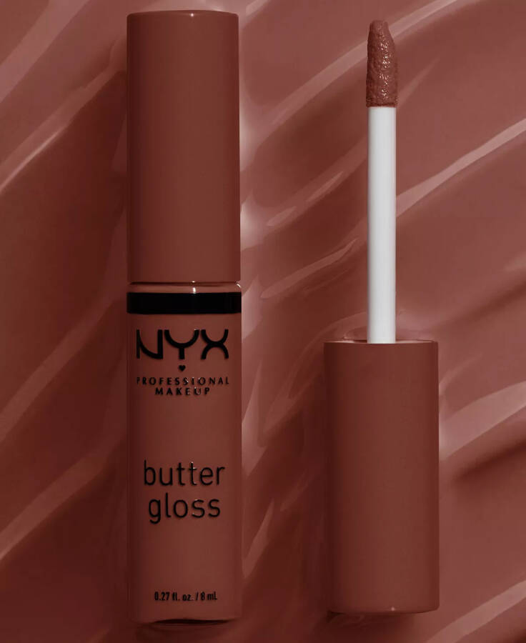 Нелипкий блеск для губ Butter Gloss Brownie Drip - 8