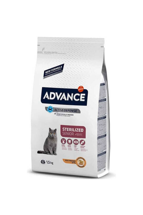 Neo Pet Market Kedi Sterilize +10 Senior Kısırlaştırılmış Yaşlı Kedi Maması 1.5 kg - 1