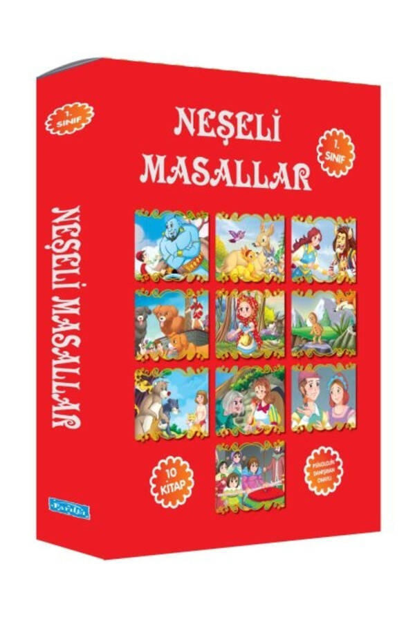 Neşeli Masallar 10 Kitap Set - 4