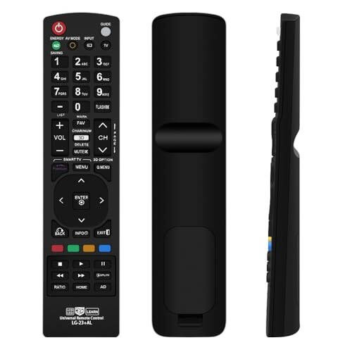 Nettech New LG AKB72915239 Universal Remote Control for All LG Brand TV, Smart TV - 1 Year Warranty(LG-23+AL) - 1