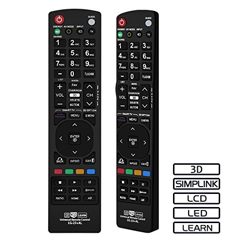 Nettech New LG AKB72915239 Universal Remote Control for All LG Brand TV, Smart TV - 1 Year Warranty(LG-23+AL) - 4