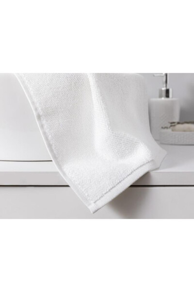 Nevresim Dünyası Hotel Type 6 Pack 50x90 White Face Towel - 11