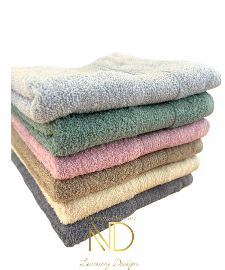 NEVRESİM WORLD COLLECTION 6 PIECE 50x90 TOWEL - 1